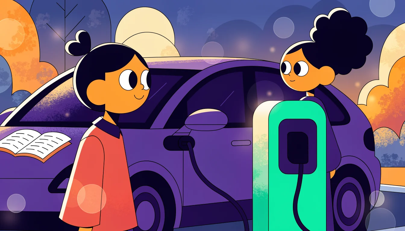 Viagem longa de carro elétrico: planeje a recarga